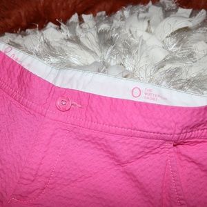 Lilly Pulitzer Pink Buttercup Scalloped Shorts